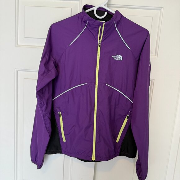 THE NORTH FACE Womens Flight Series Running Jacket purple SIZE M - Picture 1 of 8